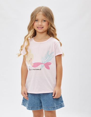 Pack x2 Camisetas Niña Sirenas CDF02791