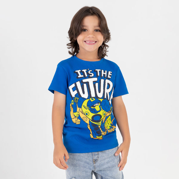 Camiseta manga corta niño Future